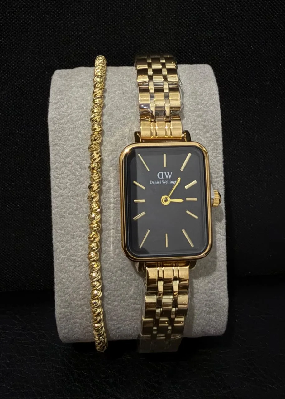 Daniel Wellington femme avec boucle doré