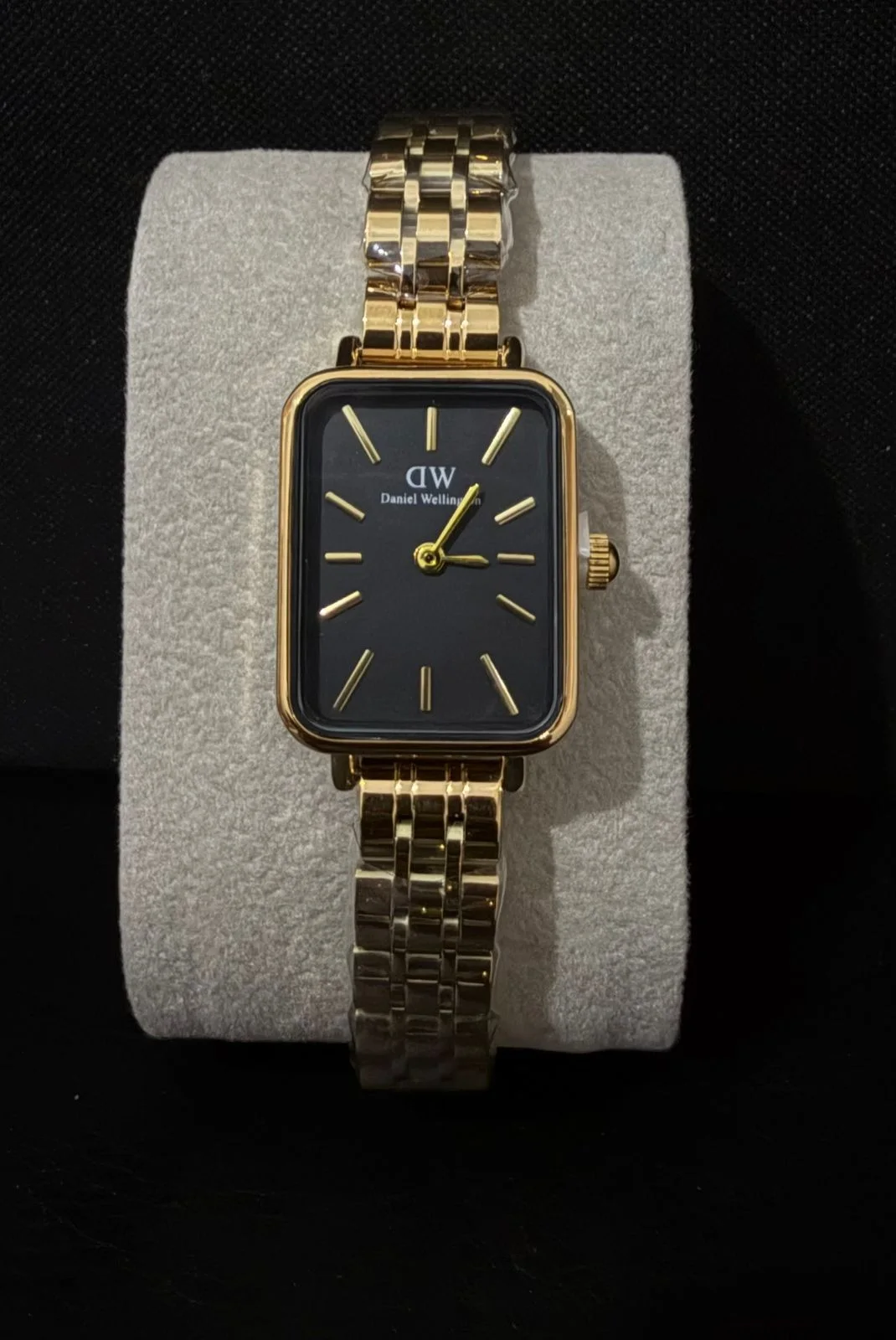 Daniel Wellington femme – Montre Carrée Bicolore