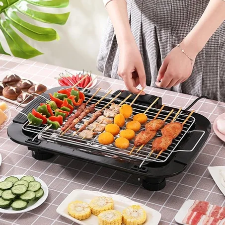 شواية كهربائية    W 2000    SMOKELESS ELECTRIC BARBECUE