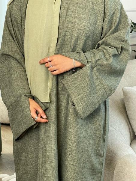 عبايات سِتر -- بيج زيتوني