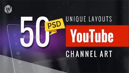 50 YouTube Channel Art