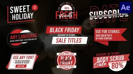 Black Friday Titles