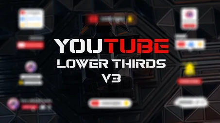 10 Youtube Lower Thirds V3