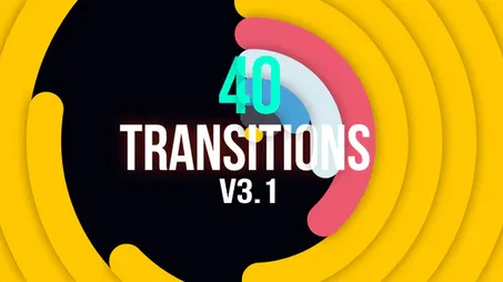 40 Minimal Colorful Transitions