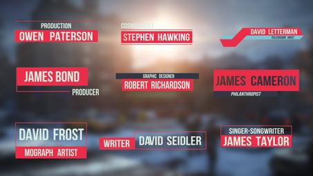 Color Elegant Lower Third