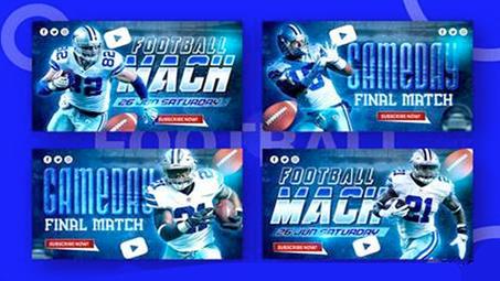 Football Match Youtube Thumbnail