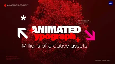 Modern Animated Typography Titles V2