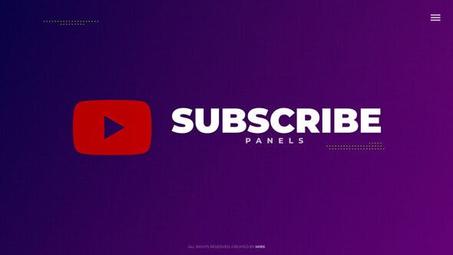 Subscribe Panels (Youtube) V2