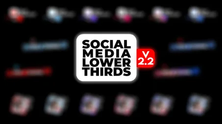Social Media Lower Thirds v2.2