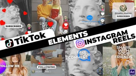 TikTok & Instagram Elements