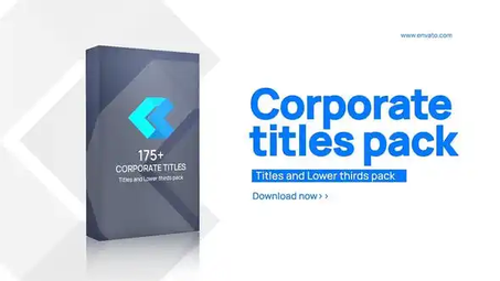 Corporate Titles and Lower thirds pack