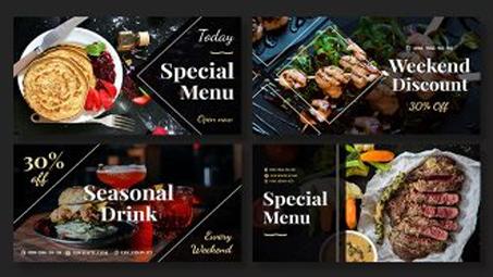 6 Food Facebook Cover Design