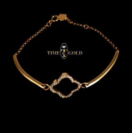 GR-004 gourmette en or 18k