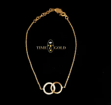 GR-001 gourmette en or 18k