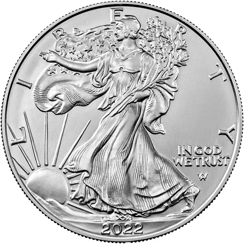 2022 United States Mint Silver Eagles – 1oz