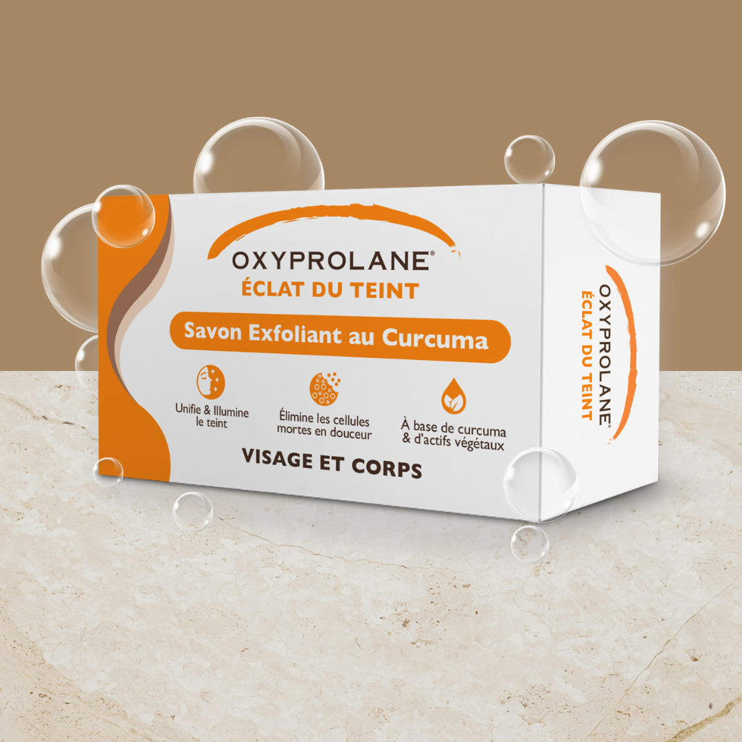 Savon Oxyprolane Eclat du Teint au curcuma