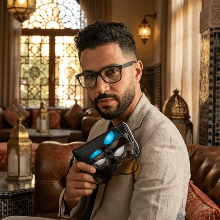 نظارات الكليبس 6 في 1 الأصلية - إطار و زجاج بمعايير طبية