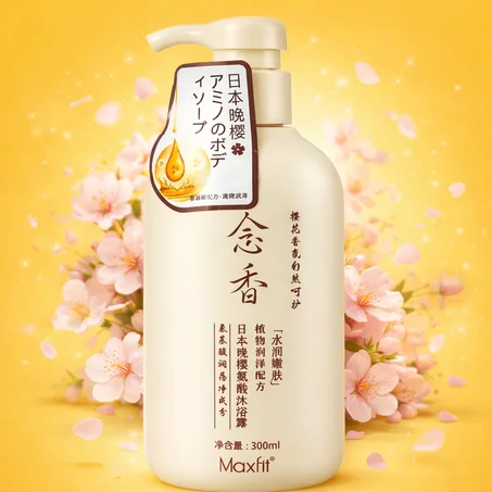 شامبو ساكورا لنمو الشعر