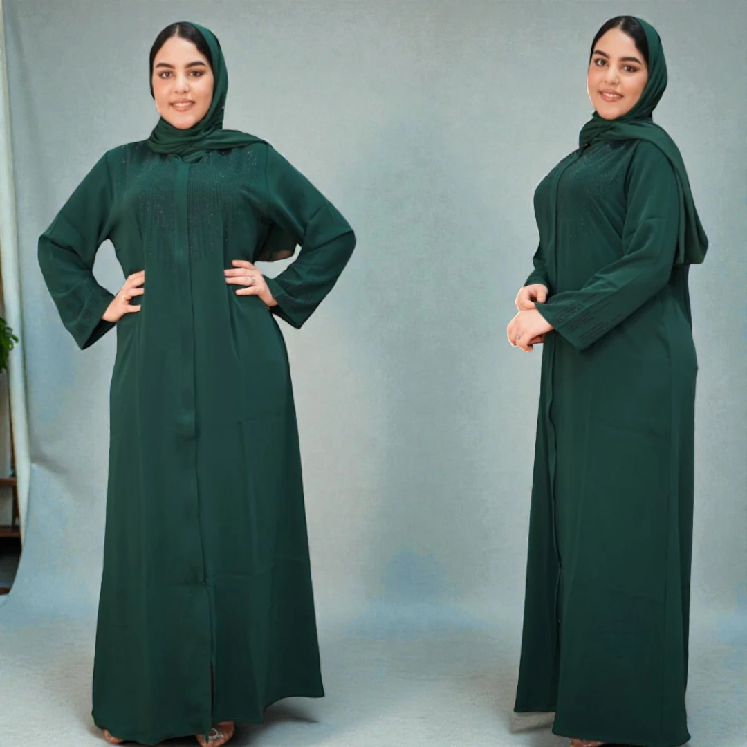 عباية نور الاماراتية بالفولار