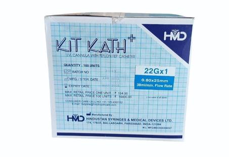 Paquet de 100 branules veineuses Vert 18G