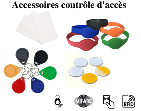 ACCESSOIRES CONTROLE D'ACCES