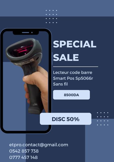 lecteur code barre sans fil sp_5066R