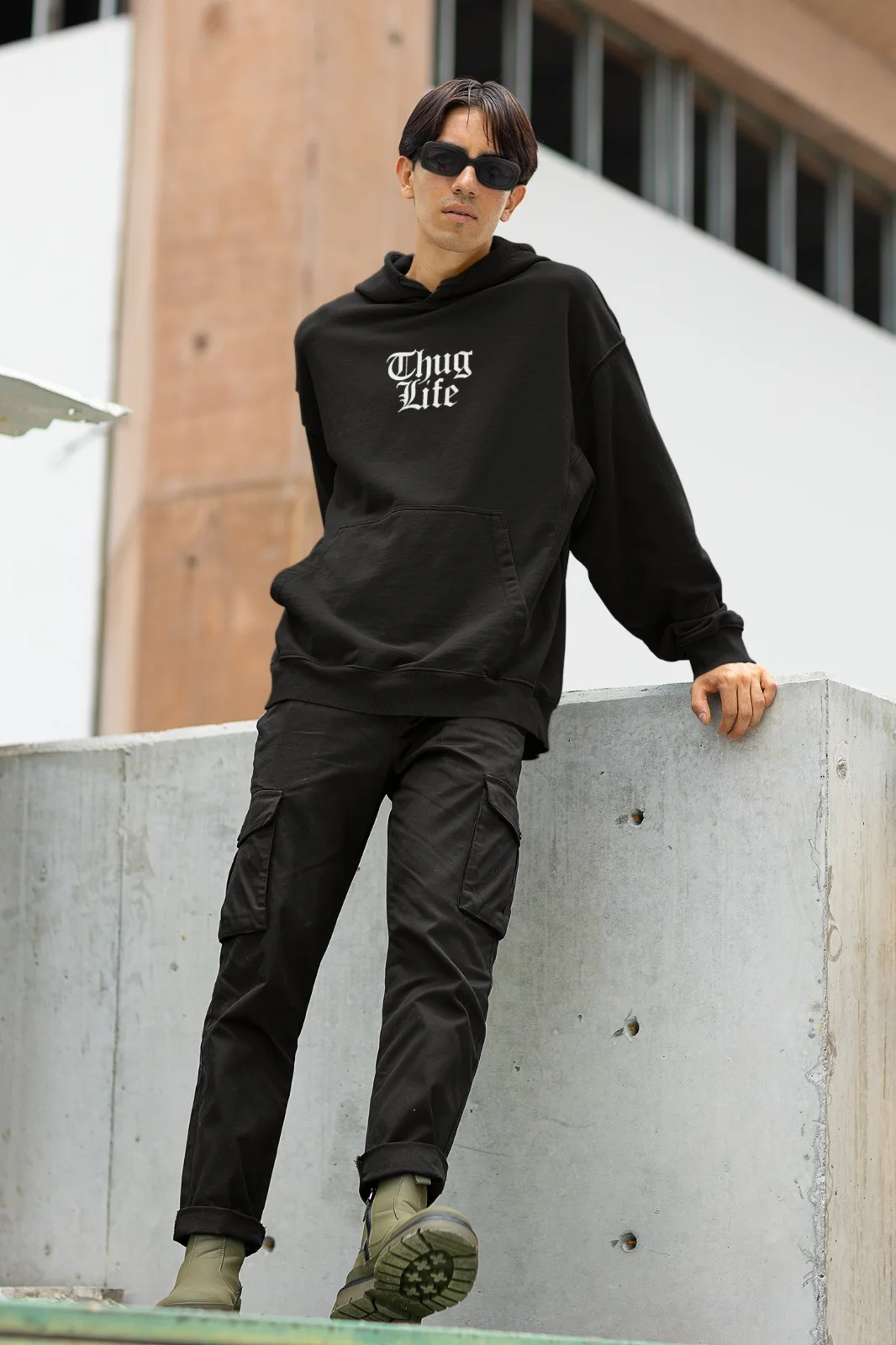 Thug Life Cat Hoodie