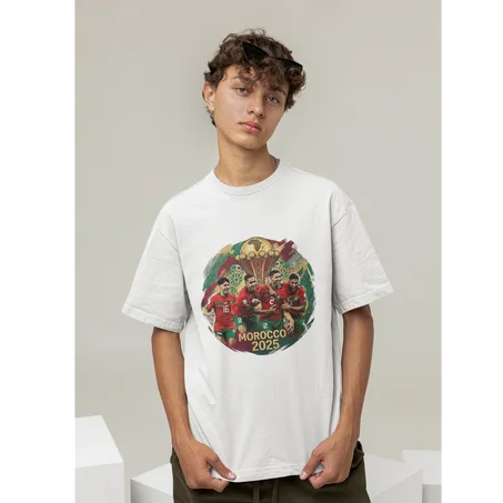 Morocco 2025 Football Team Shirt