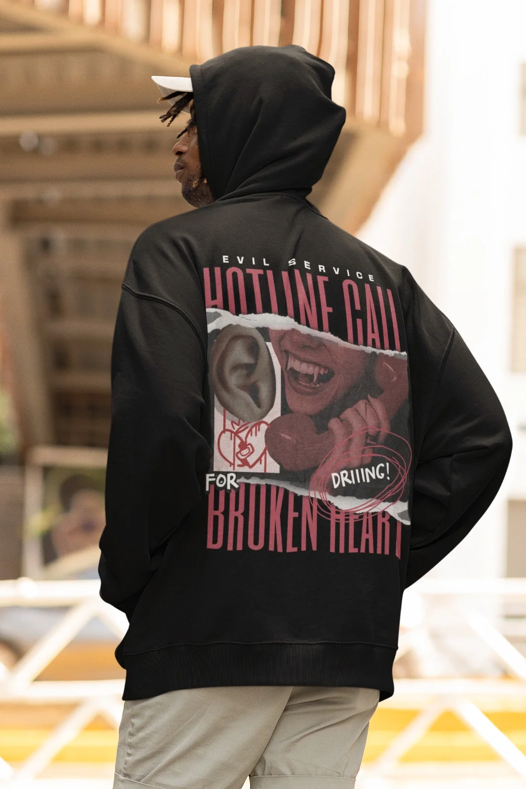 Hotline for Broken Hearts Hoodie