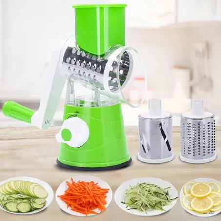 Tabletop drum grater