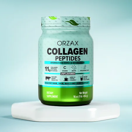 مكمل غذائي أورزاكس كولاجين دعم شامل لصحة الجسم Orzax Collagen Dietary Supplement