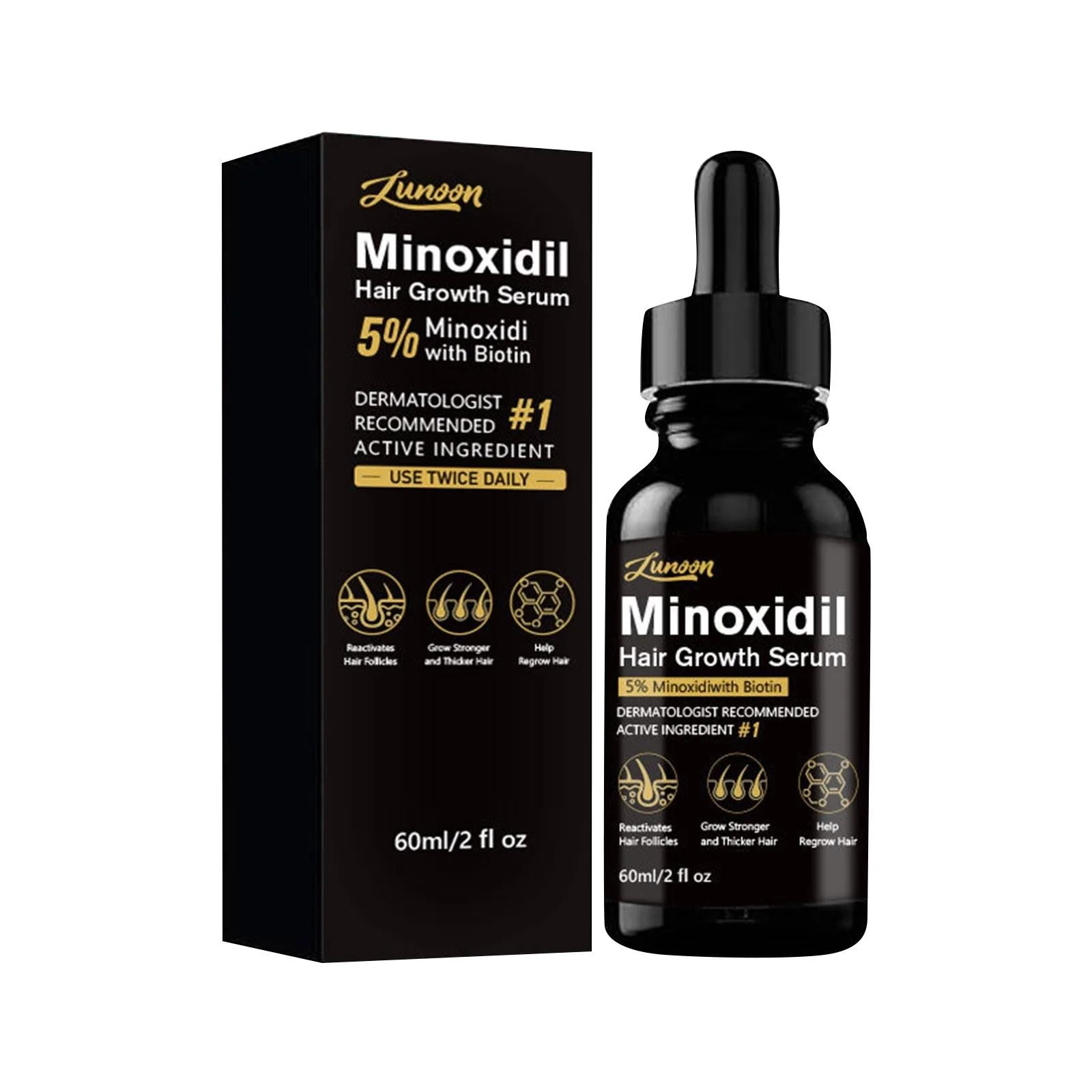 زيت فعال للنمو شعر اللحية