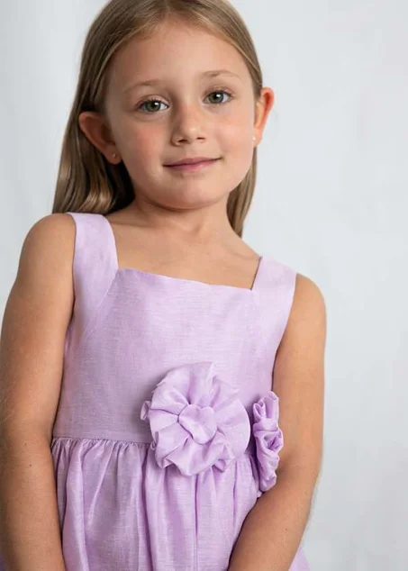 Girl Floral Mauve
