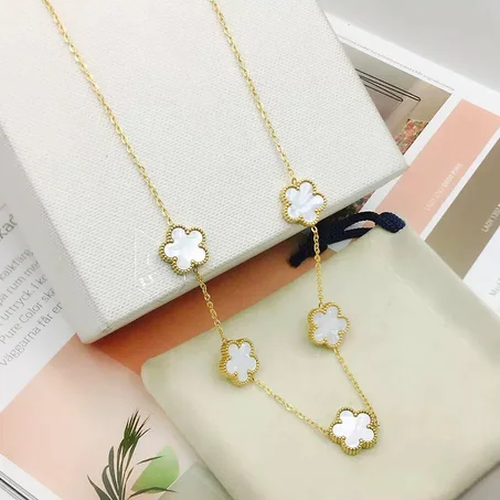 White Van Cleef Necklace