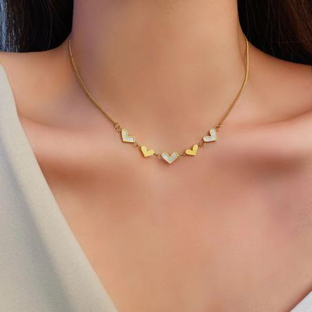 ZAISHA Fritillary Heart Necklace