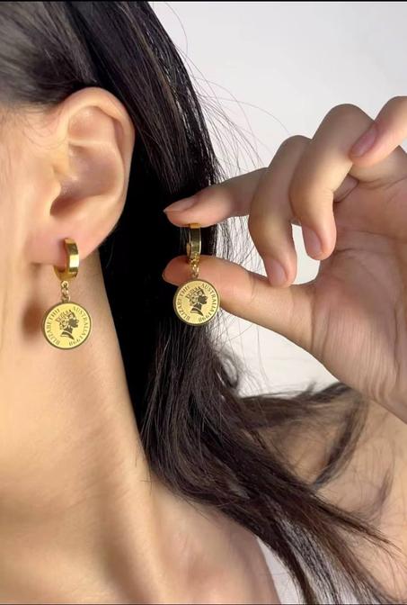 Coin Earrings