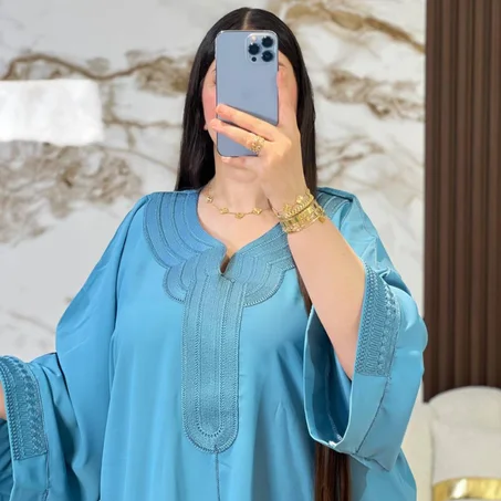 قندورة كريب جديدة بألوان عصرية