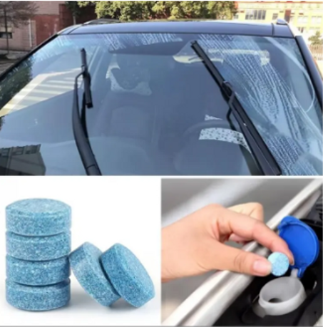 Pastilles nettoyantes pour pare-brise de voiture (lot de 10)