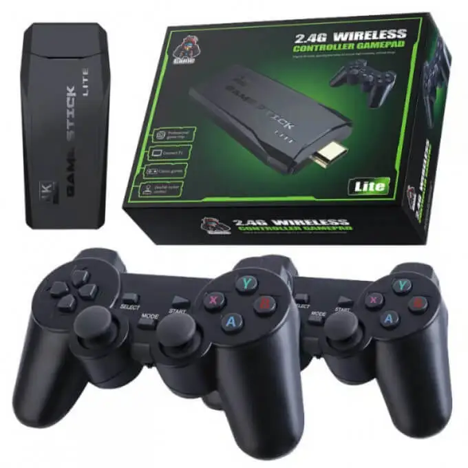 Console de jeu vidéo rétro avec 10000 jeux