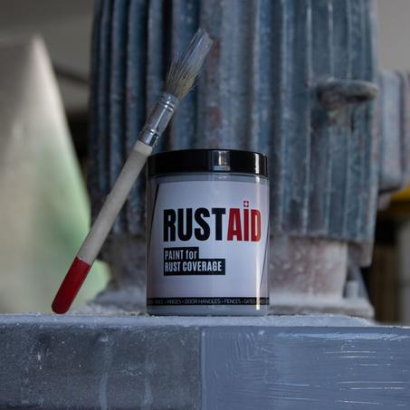 RustAid - Peinture spéciale pour couvrir la rouille, 300 ml