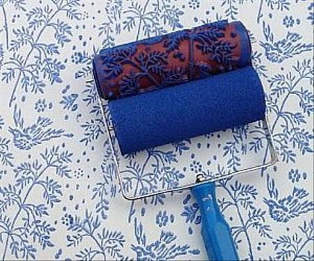 Rouleau de Peinture avec Motif Décoratif