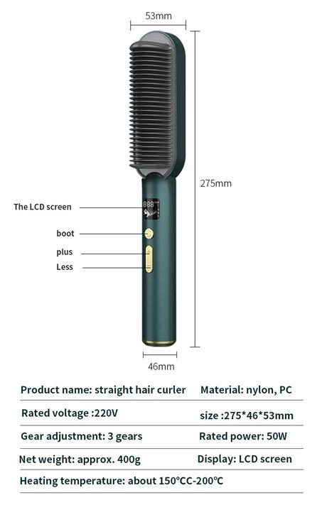 فرشاة فك تشابك الشعر الحرارية