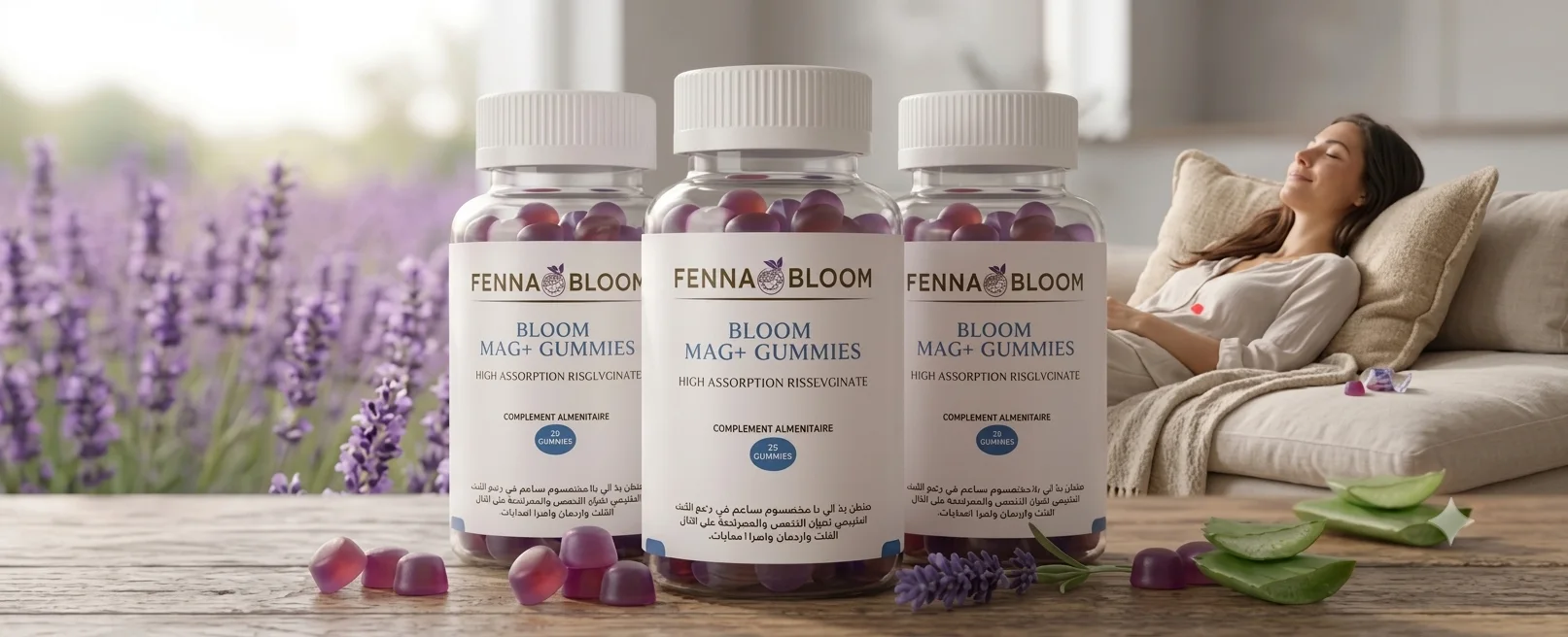 Bloom Mag+ Gummies – مكمل المغنيسيوم لمحاربة التعب وتقوية الأعصاب