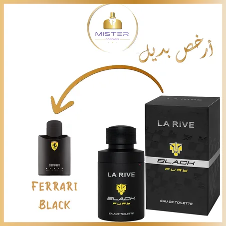La Rive Black Fury Eau de Toilette pour Homme 75 ml