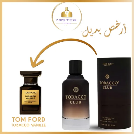 Tobacco Club Paris Bleu Eau de Parfum pour Homme 100 ml