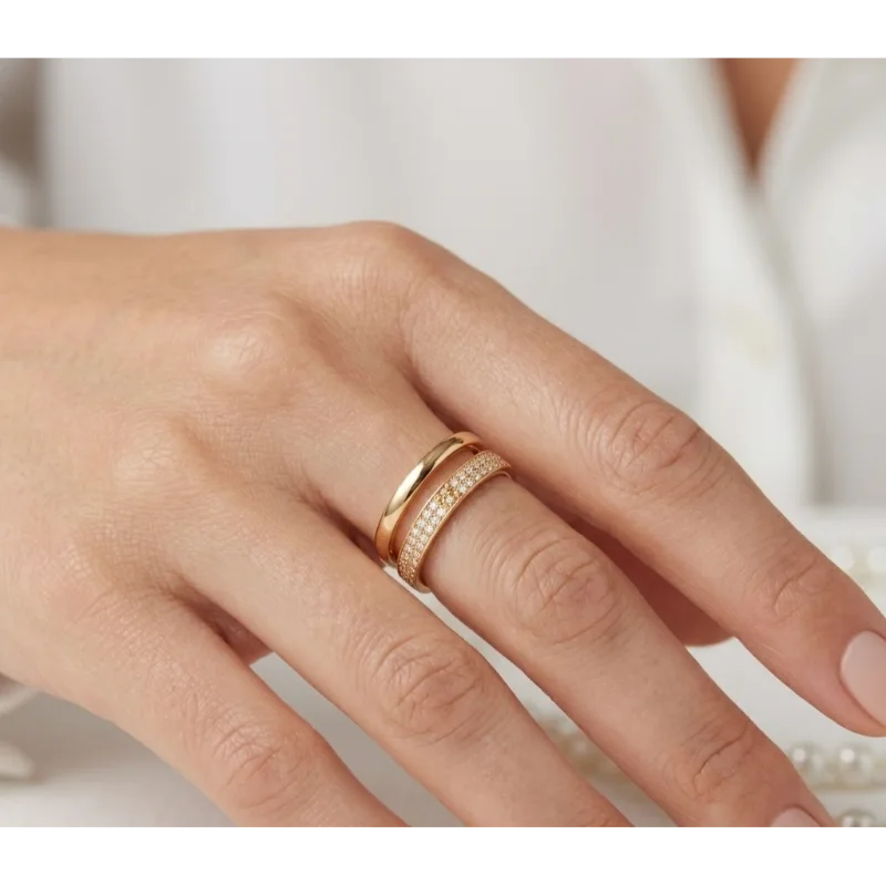 Bague Alba -rose golde