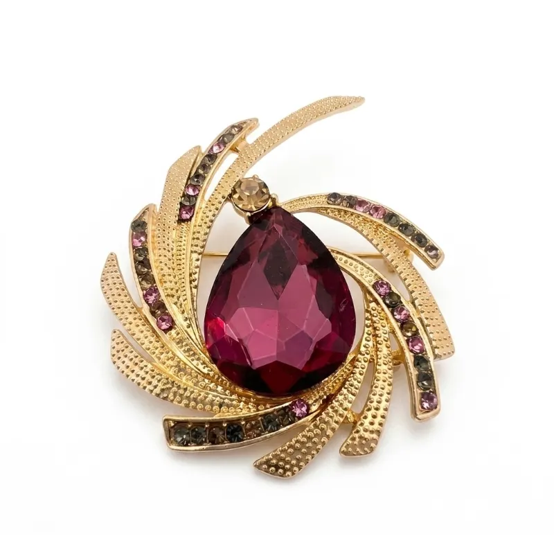 Broche Eclat -Rose Gold