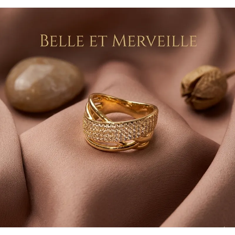 Bague Oasis-rose gold