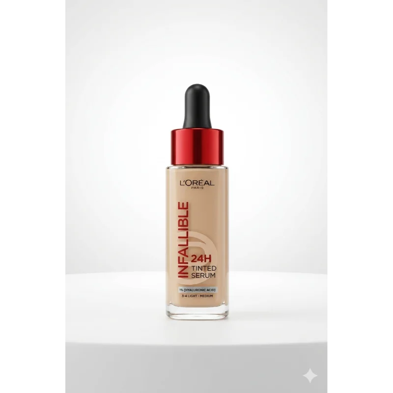 L'Oréal Paris – Sérum Teinté Infaillible 24H N°3-4