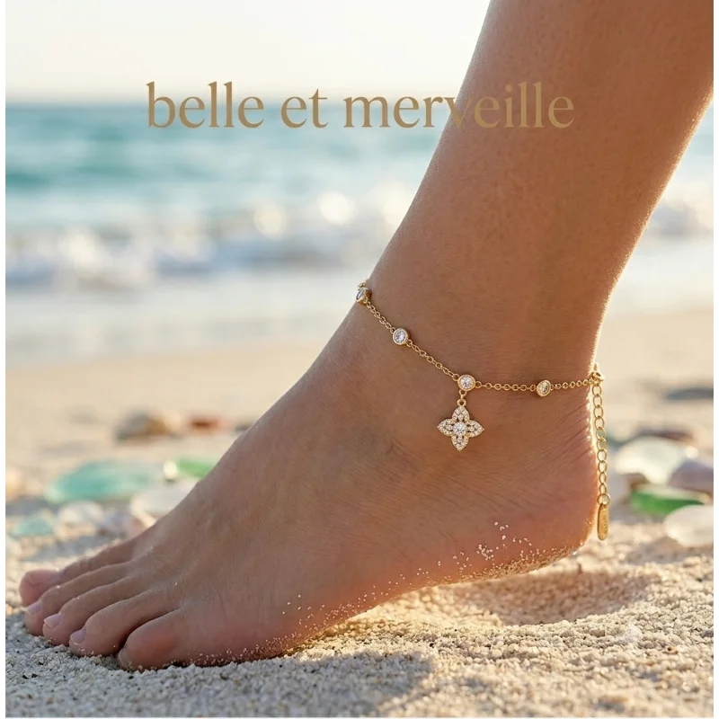 Chaine Cheville Playa-gold